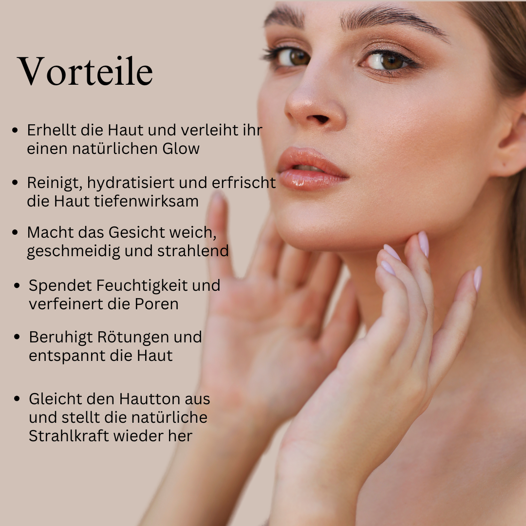 Strahlendes Hautritual (24K Gold Tagescreme und Gesichtsreiniger)