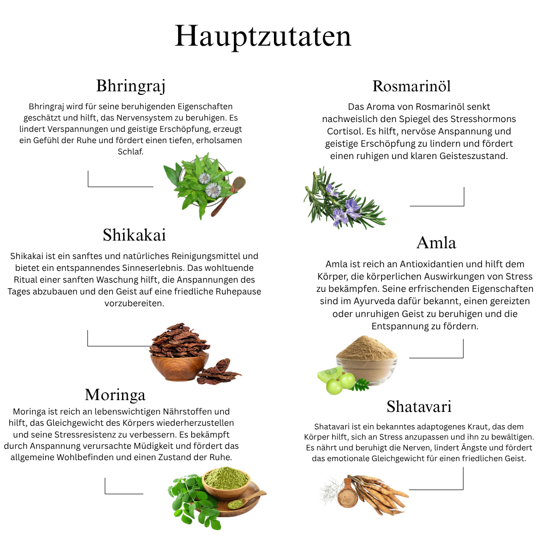 29 Kräuter-Ayurvedisches Kopfhaut-Massageöl zum Stressabbau, zur Revitalisierung des Haares und zur Förderung der Entspannung