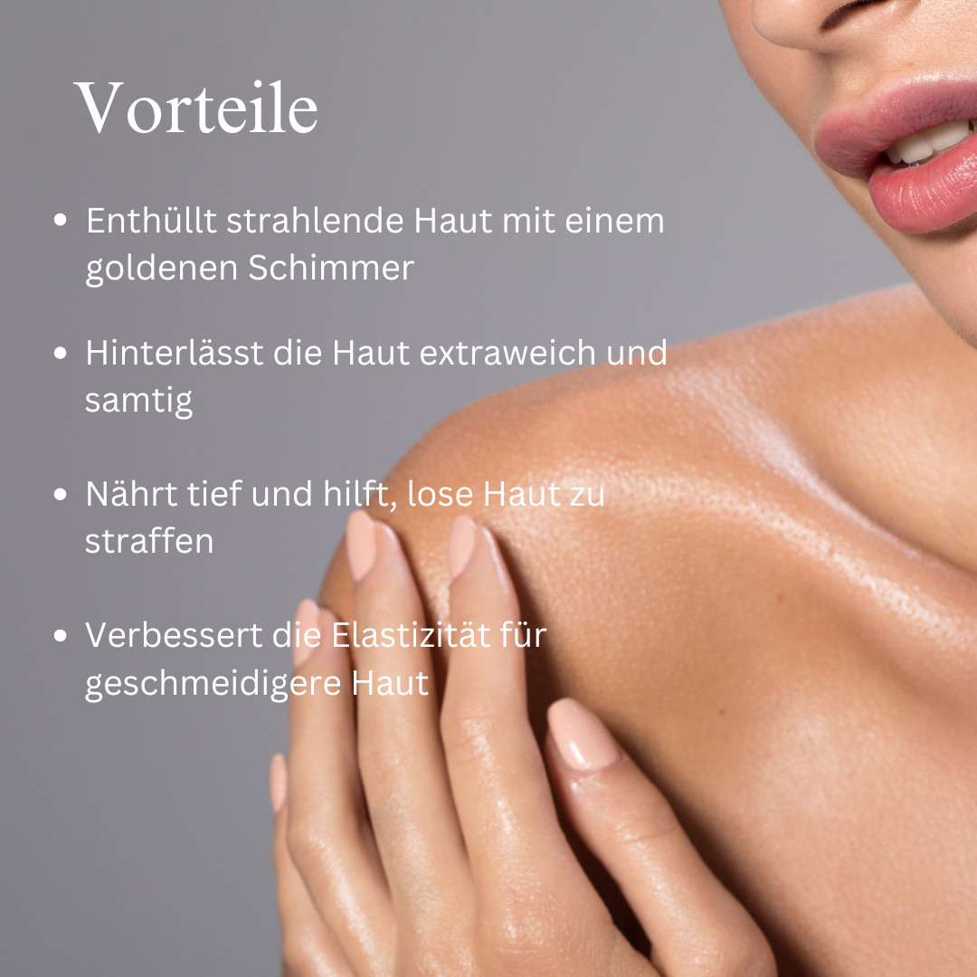 16-Kräutern angereichertes Körperöl für trockene und alternde Haut