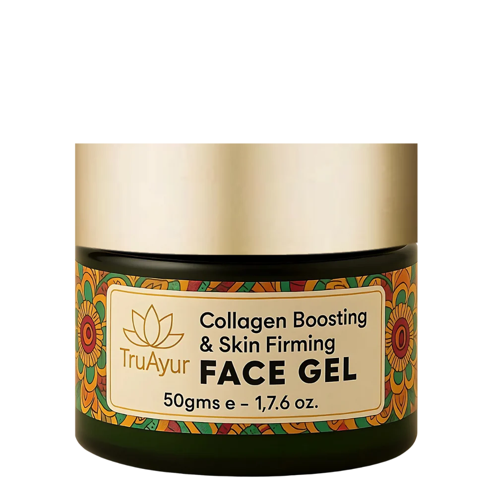 Straffendes und kollagenstimulierendes Gesichtsgel mit Aloe Vera, grünem Tee und Moringa