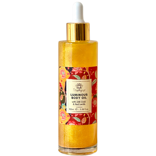 16-Kräutern angereichertes Körperöl für trockene und alternde Haut