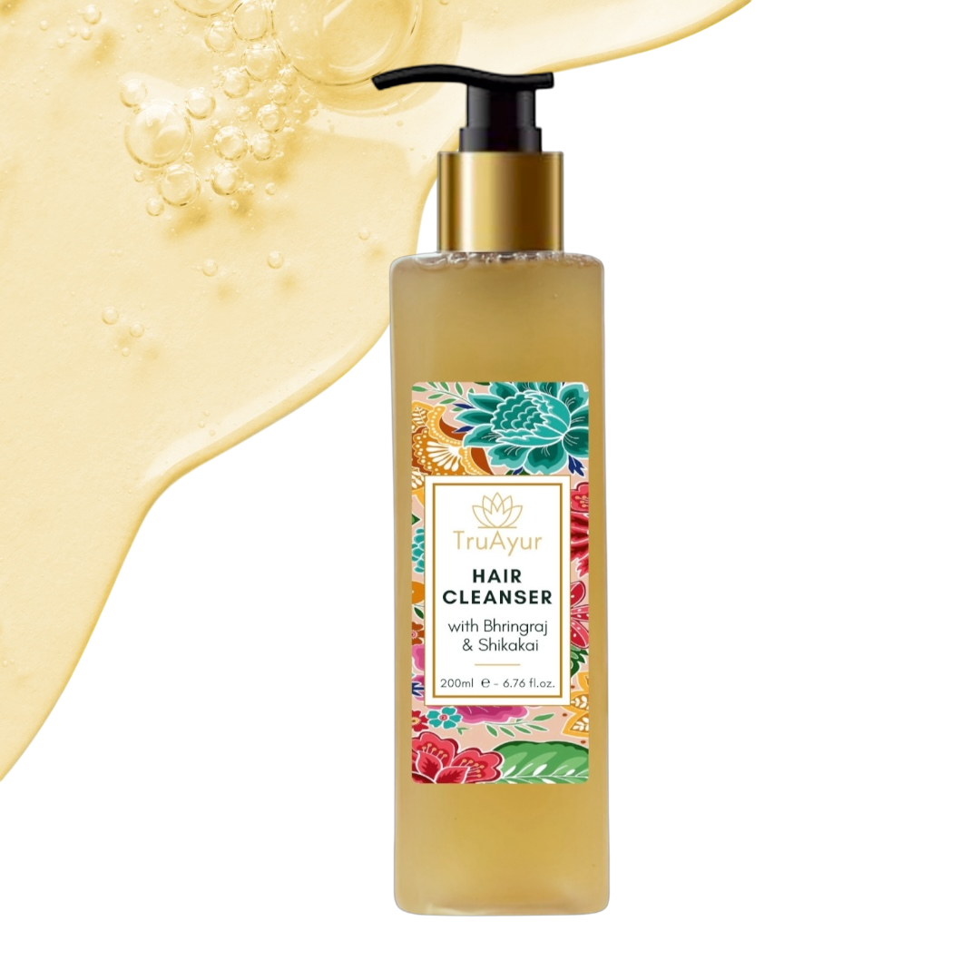 Ayurvedischer Haarreiniger mit Bhringraj und Shikakai