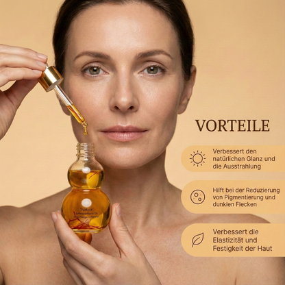 Zafferano Gesichtsöl mit reinen Safranfäden für strahlende, glatte und verjüngte Haut