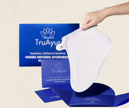 Ayurvedische Kräuterfußmaske (2er-Pack)