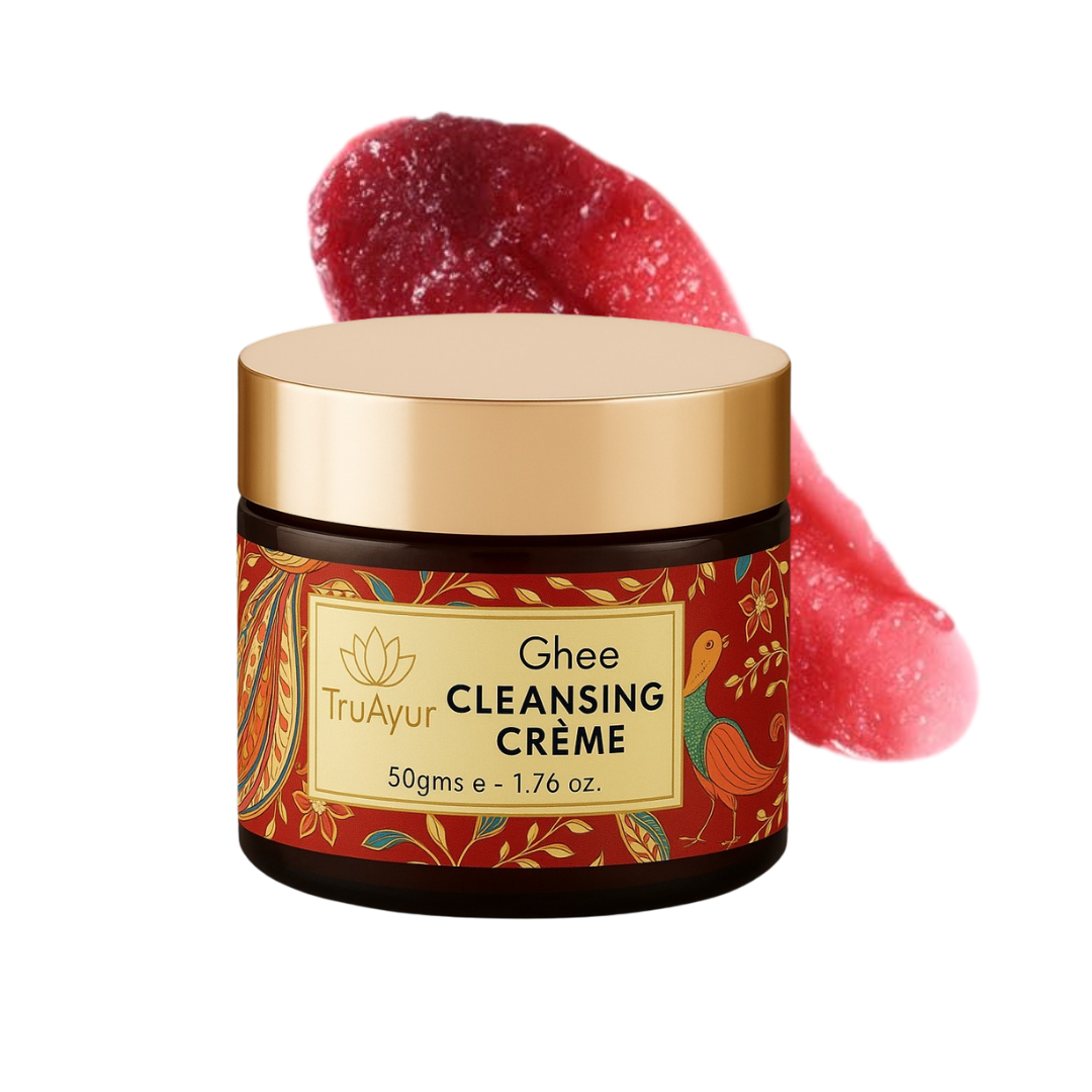 Aufhellende und reinigende Gesichtscreme mit Ghee