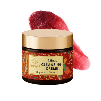 Aufhellende und reinigende Gesichtscreme mit Ghee