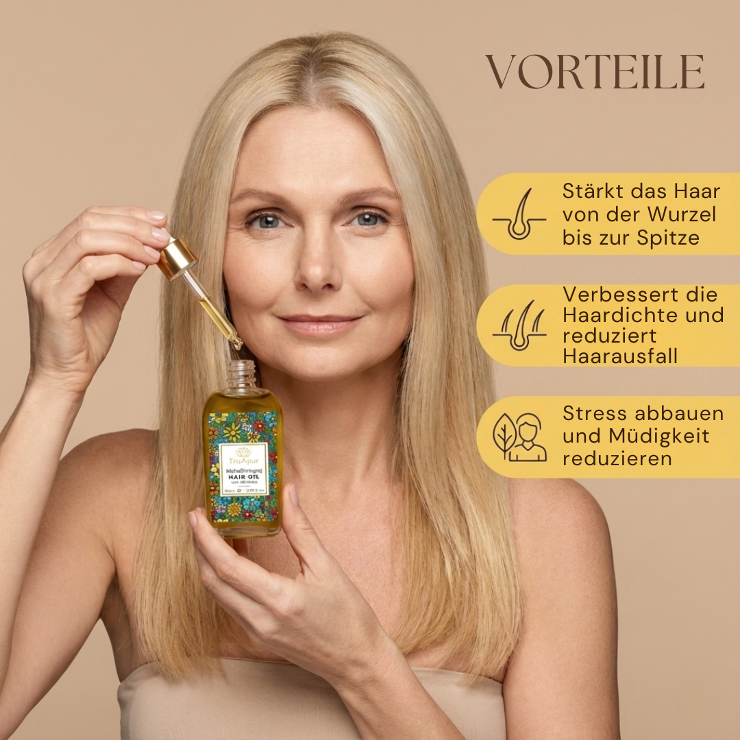 29 Kräuter-Ayurvedisches Kopfhaut-Massageöl zum Stressabbau, zur Revitalisierung des Haares und zur Förderung der Entspannung