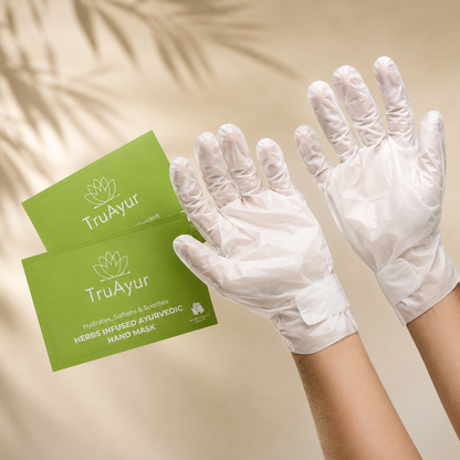 Das Ayurvedische Kräutermasken-Set für Hände, Füße und Beine