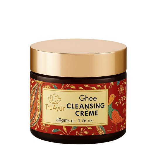 Aufhellende und reinigende Gesichtscreme mit Ghee