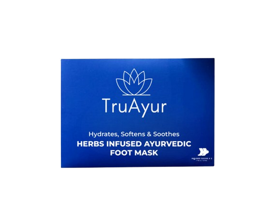 Ayurvedische Kräuterfußmaske (2er-Pack)