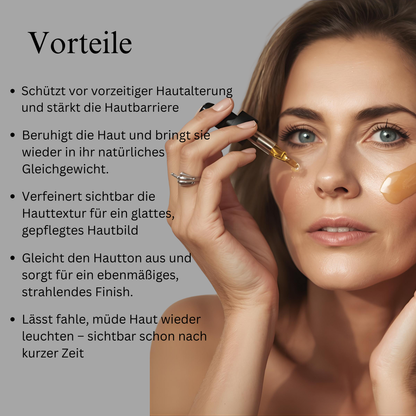 Zafferano Gesichtsöl mit reinen Safranfäden für strahlende, glatte und verjüngte Haut