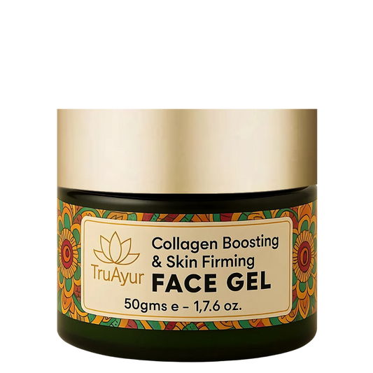 Straffendes und kollagenstimulierendes Gesichtsgel mit Aloe Vera, grünem Tee und Moringa