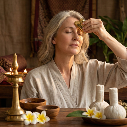 Kansa Gua Sha für Konturierung und Lifting
